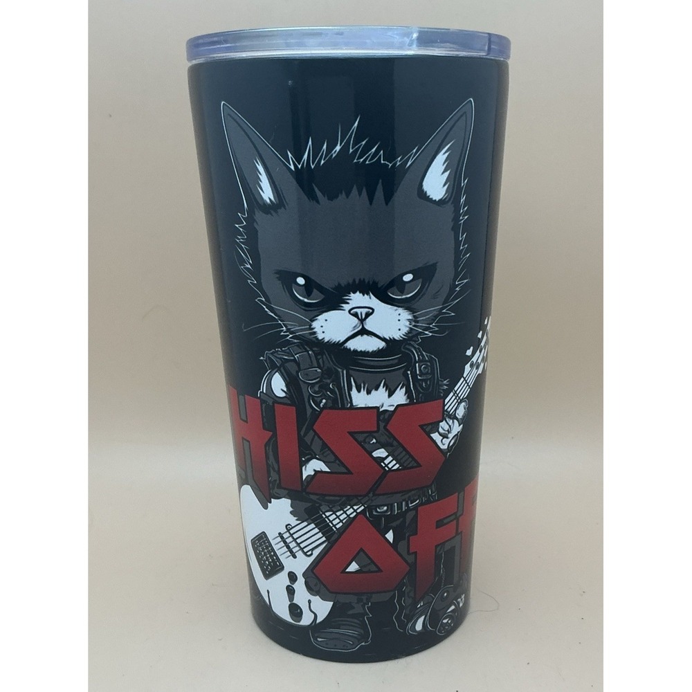 Polar Camel Customized‎ "Hiss Off" Catman/KISS Inspired 20oz Tumbler